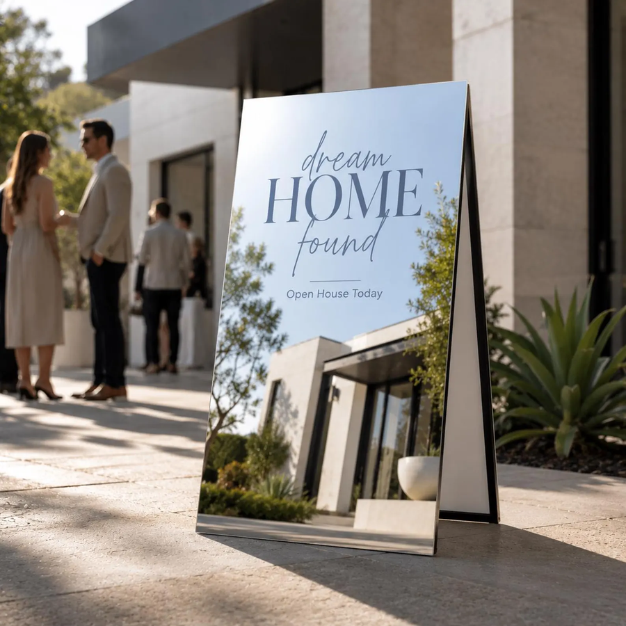 Custom A-Frame Sidewalk Signs