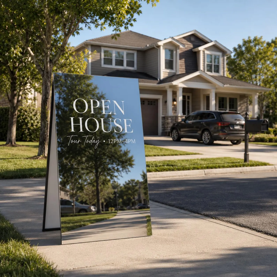 Custom A-Frame Sidewalk Signs